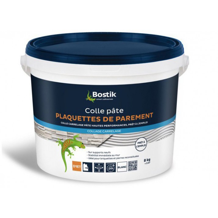 Bostik Colle plaquettes de parement 8kg
