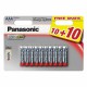 Everyday power LR03 AAA 10 piles +10 gratuites