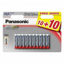 Everyday power LR03 AAA 10 piles +10 gratuites