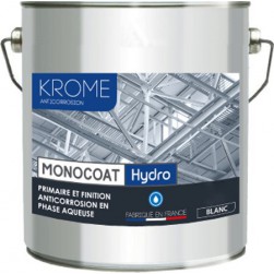 Krome Monocoat Hydro Laque Anticorrosion Acrylique - Intérieur et Extérieur
