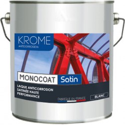 Krome Monocoat Satin Laque Glycéro Anticorrosion - Intérieur et Extérieur