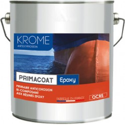 Krome Primacoat Epoxy Primaire anticorrosion - Intérieur et Extérieur - Ocre