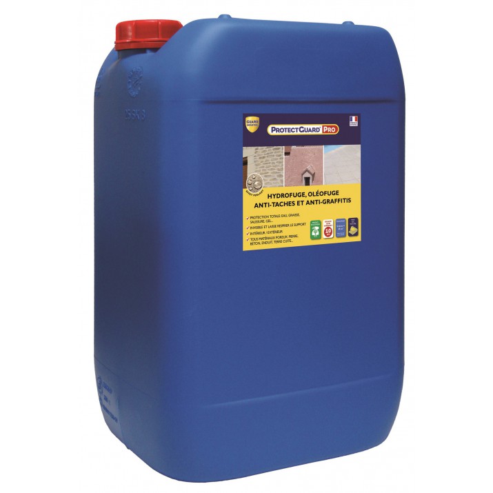 Protectguard Pro Hydrofuge Oléofuge Anti-tâches Anti-graffitis intérieur extérieur