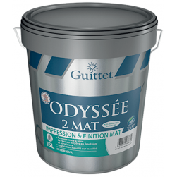 Guittet Odyssée 2 Mat Peinture Impression et Finition Murs et Plafonds anti moisissures