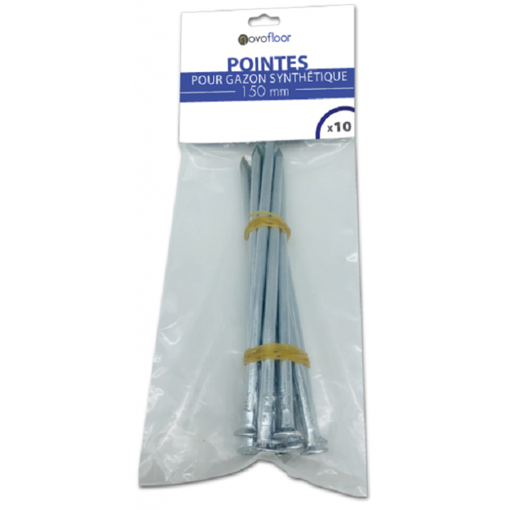 Pointes pour gazon synthétique x10
