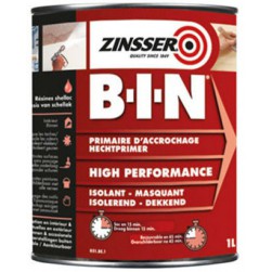 Primaire d'accrochage Isolant taches Zinsser BIN