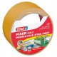 Adhésif fixation extra-forte double-face pour sols irréguliers 10m x 50mm