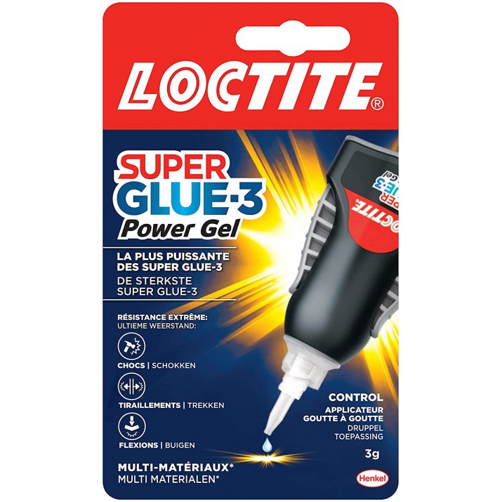 Super Glue 3 Control Power Gel 3g