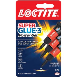 Super Glue 3 Power Gel 3x1g