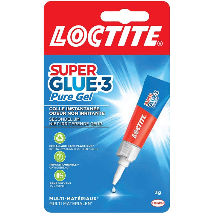 Super Glue 3 Pure Gel 3g