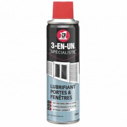 3-en-un Lubrifiant portes & fenêtres 250ml