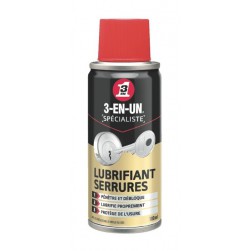 3-en-un Lubrifiant serrures 100ml