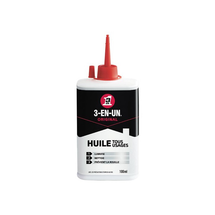 3-en-un Huile multi-usages en burette 100ml