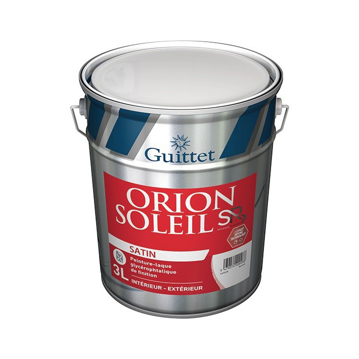 Guittet Orion Soleil SR satin Peinture-laque glycéro Menuiseries Bois et Métalliques