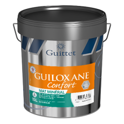 Guittet Guiloxane Confort Revêtement semi épais allégé protection des façades - Blanc mat - 15L