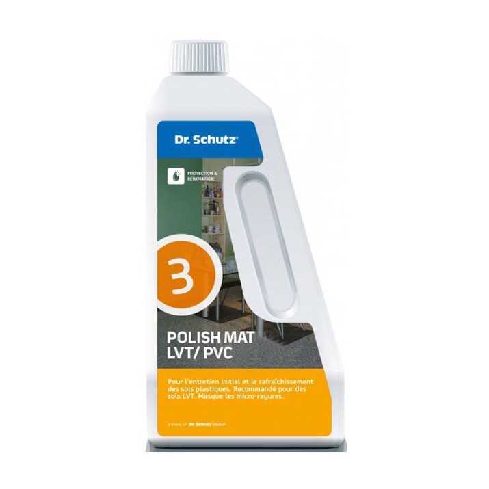Polish mat pour sols LVT et PVC 0,75L