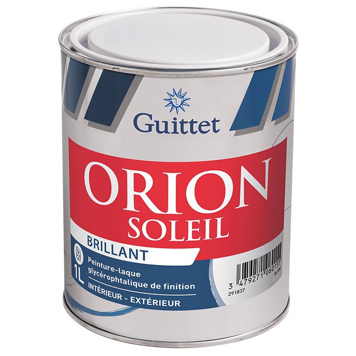 Guittet Orion Soleil Brillant Peinture-laque Glycéro Menuiseries Bois et Métalliques Intérieur Extérieur