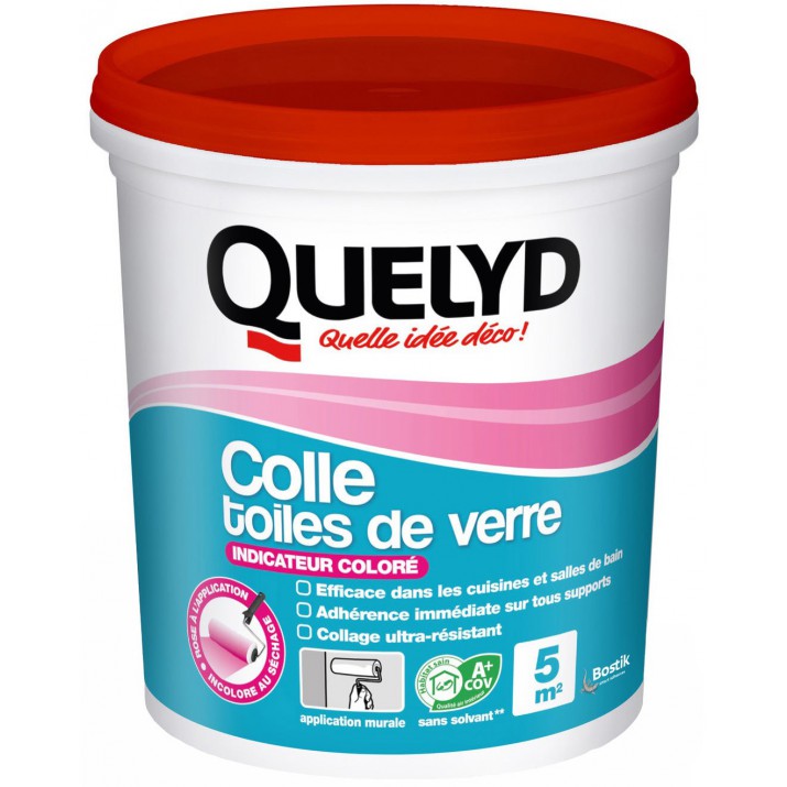 Colle toile de verre indicateur coloré