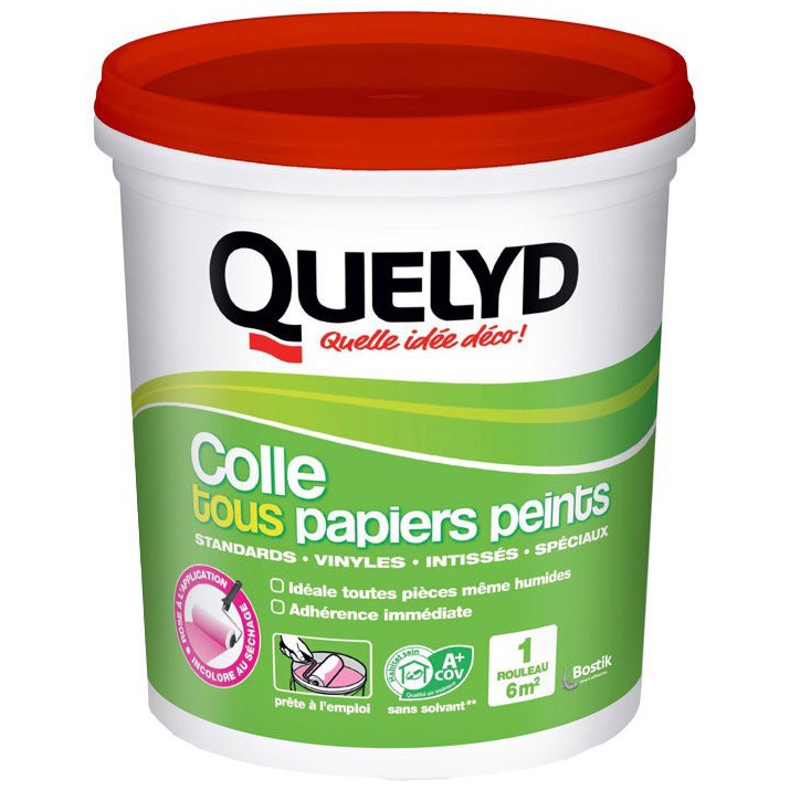 Colle papiers peints indicateur coloré 1kg