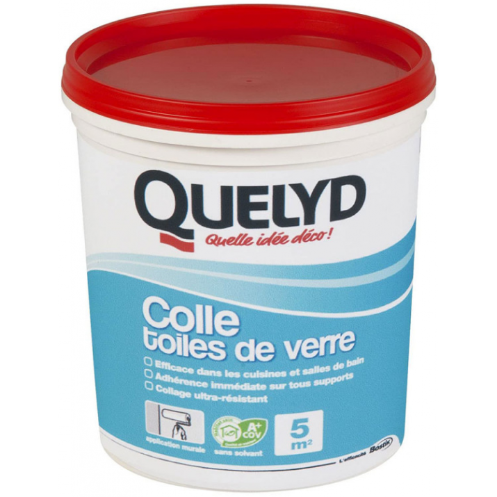 Colle toiles de verre murs - Quelyd