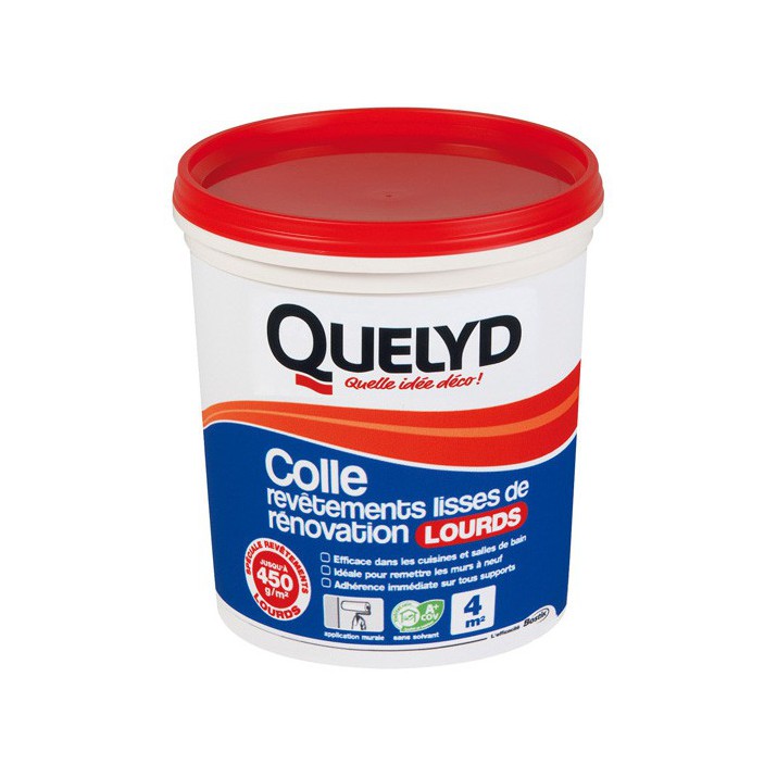 Colle revêtements lisses de rénovation lourds