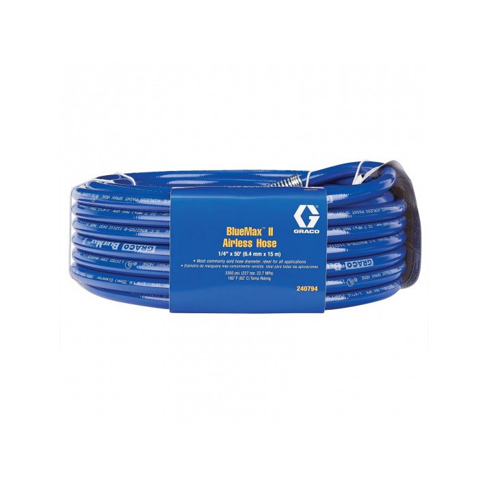 Tuyau Flexible Graco BlueMax II - filetage 1/4 x50 / 6,4 mm x 15m