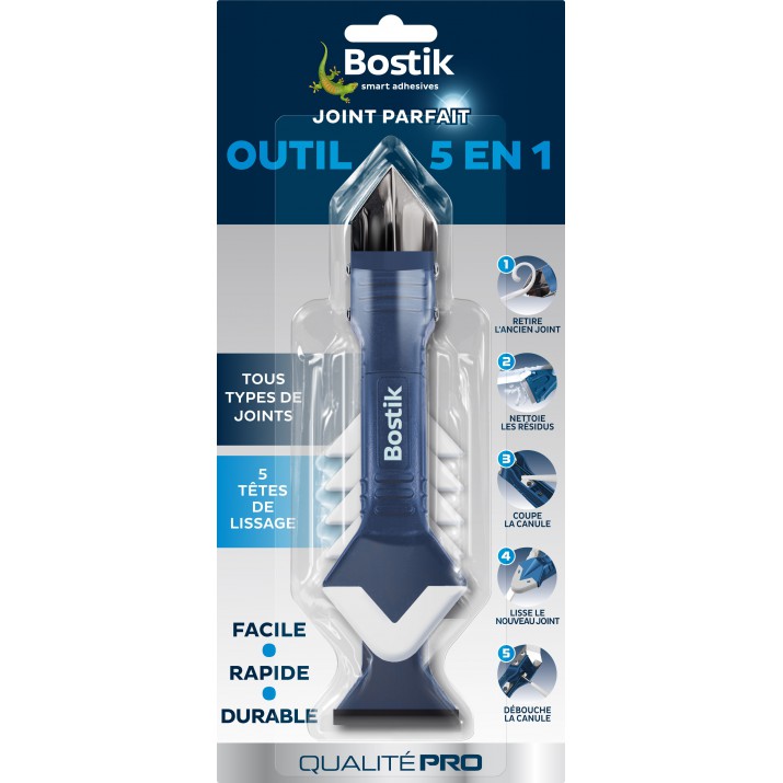 Bostik Outil 5 en 1 Joint parfait