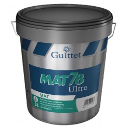 Guittet Mat 78 Ultra Sans Tension - Rénovation Murs et Plafonds Tâchés - Blanc