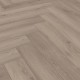 Kronotex Parquet Stratifié Chevron Herringbone - Chêne Silver D3773 - 665 x 133 x 8 mm