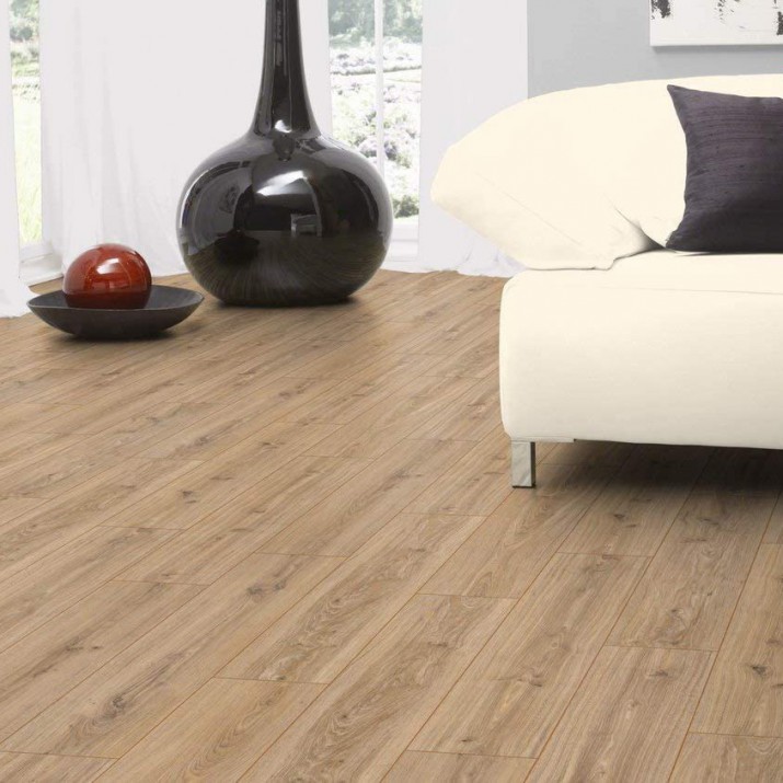 Kronotex Parquet Stratifié Robusto - Chêne Phalsbourg D3073 - 1375 x 188 x 12 mm