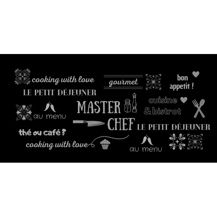 Tapis anti-poussière Master Chef 50x100cm