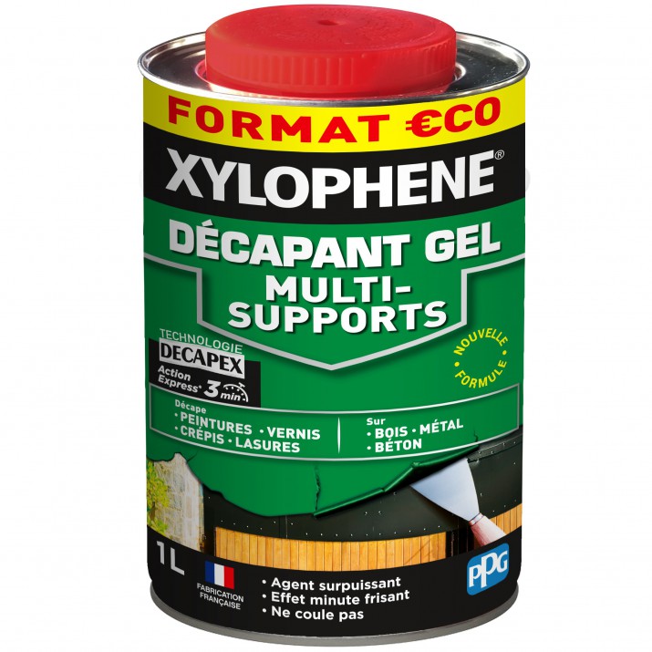 Xylophene Gel Décapant Multi-Supports