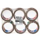 Adhésif emballage rapide et solide 66m x 50mm Marron Lot de 6