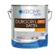 Krome Durocryl Satin Laque Microporeuse pour Boiseries Intérieures et Extérieures