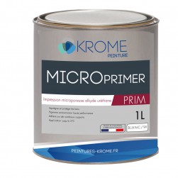 Krome MicroPrimer Peinture d'Impression Microporeuse et Antirouille - Intérieur et Extérieur