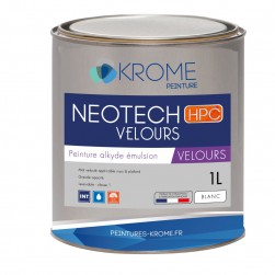 Krome Neotech Velours Peinture de Finition Murs et Plafonds - Intérieur