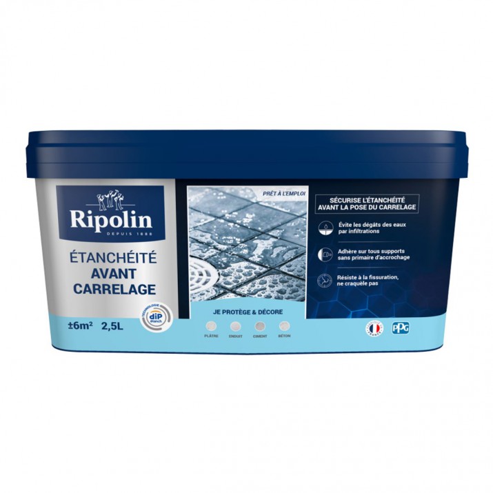 Ripolin Etanchéité Avant Carrelage
