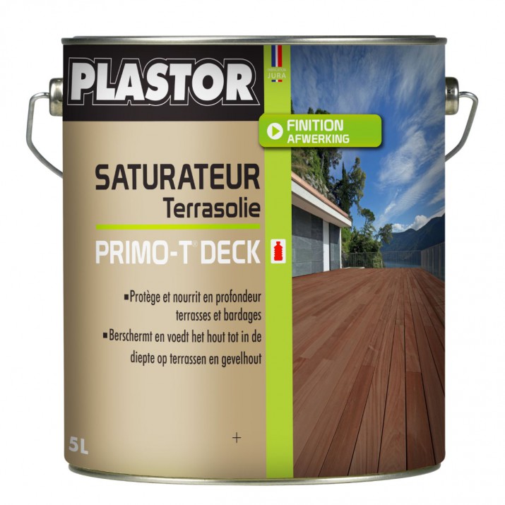 Plastor Saturateur Primo-T Deck à Base d'Huile Naturelle