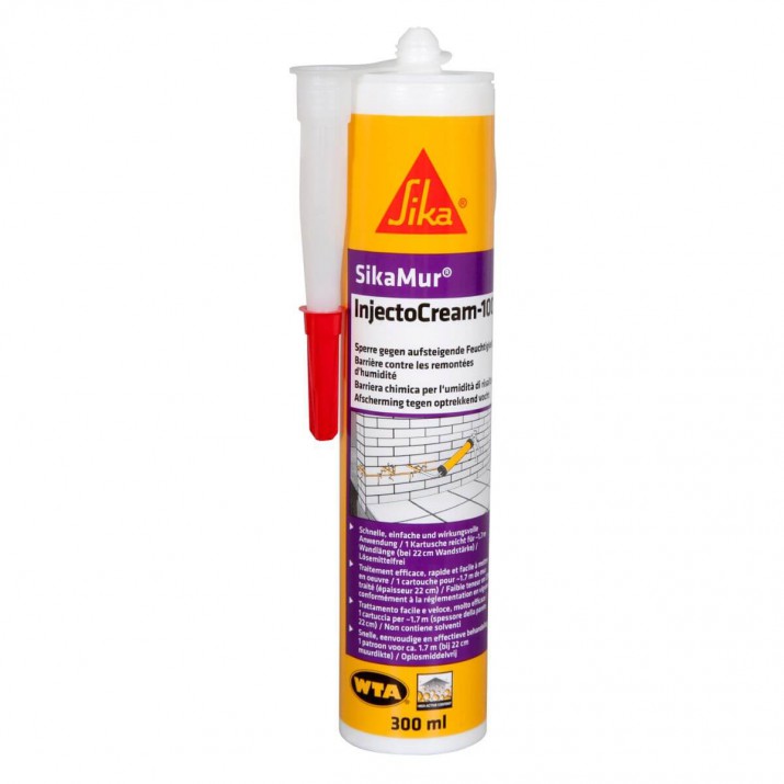 SikaMur InjectoCream 100 Anti-Humidité 300 ML