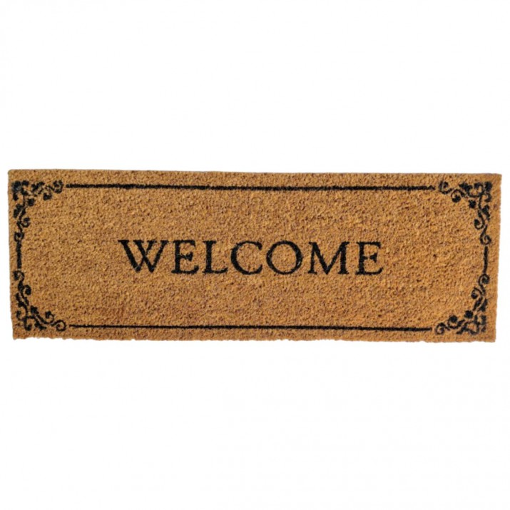 Tapis Coco Welcome Envers PVC 25x75 cm