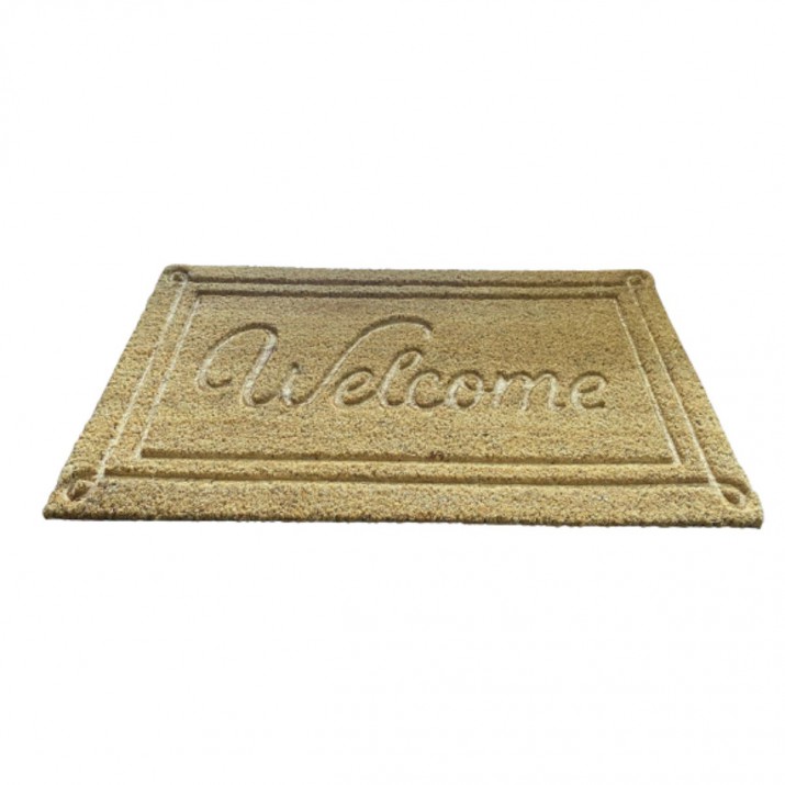 Tapis Coco Accueil Gaufré Envers PVC 45x75 cm