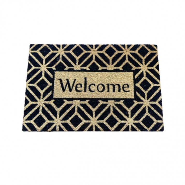 Tapis Coco Geometrik Envers PVC 40x60 cm