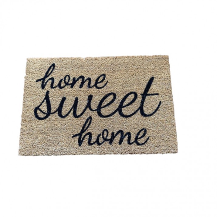 Tapis Coco Home Sweet Home Envers PVC 40x60 cm
