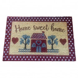 Tapis Coco Yuki Envers PVC 40x60cm