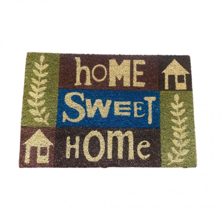 Tapis Coco NilGris Envers PVC 40x60cm