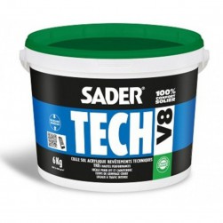 Colle sol acrylique hautes performances Sadertech V8 6kg