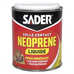Colle néoprène contact Sader liquide 750ml