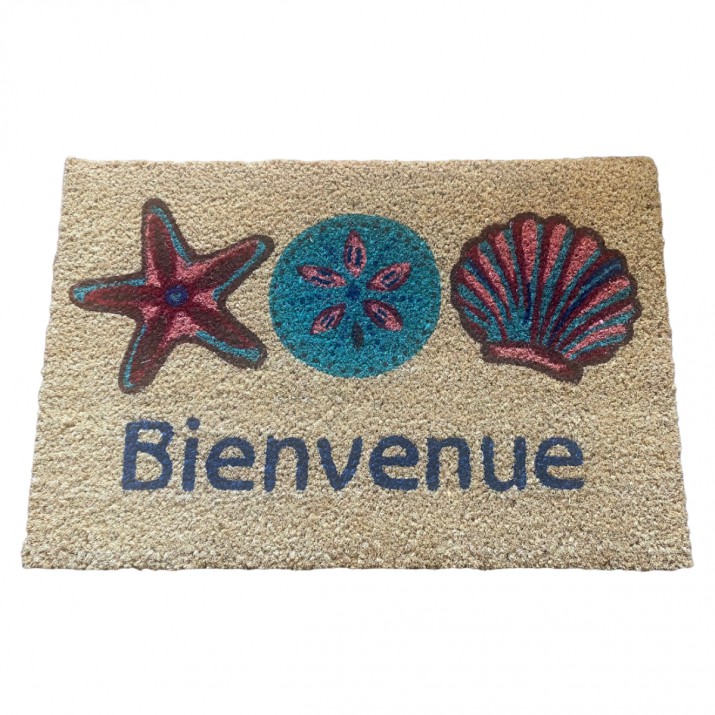 Tapis Coco Lombok Envers PVC 40x60cm