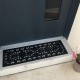 Tapis caoutchouc C200 Marche 25x75 cm