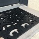 Tapis caoutchouc C200 Marche 25x75 cm